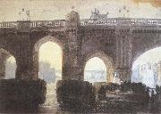 Joseph Mallord William Turner Old London bridge Germany oil painting artist